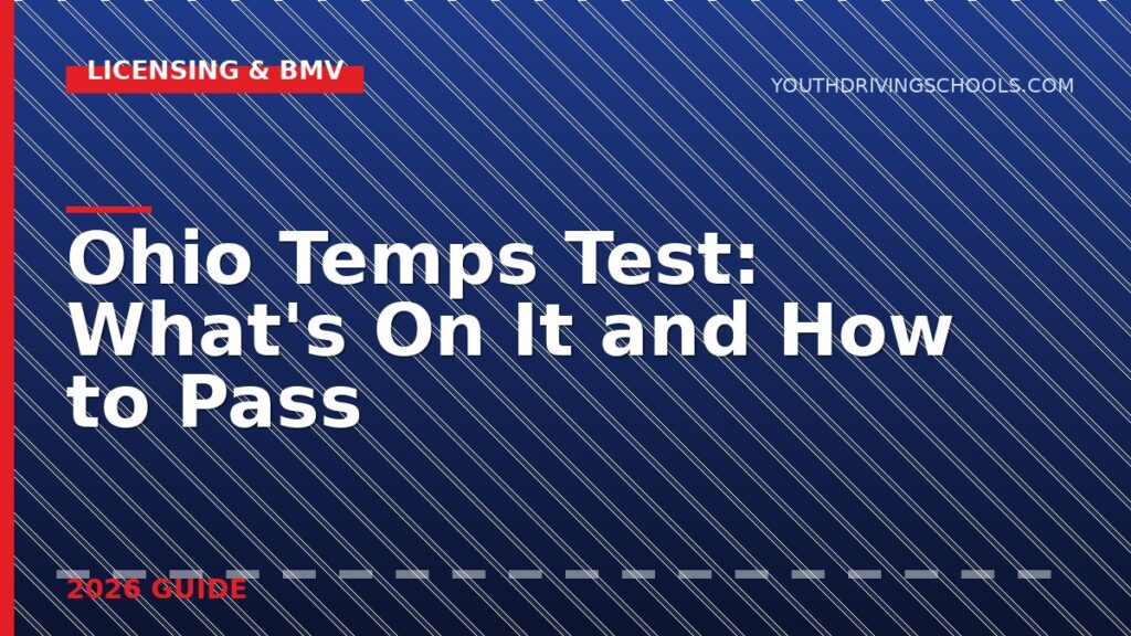 Ohio Temps Test: What It Is, What’s On It, and How to Pass Ohio Temps Test: What It Is, What’s On It, and How to Pass
