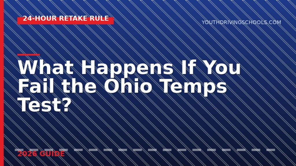 What Happens If You Fail the Temps Test in Ohio?