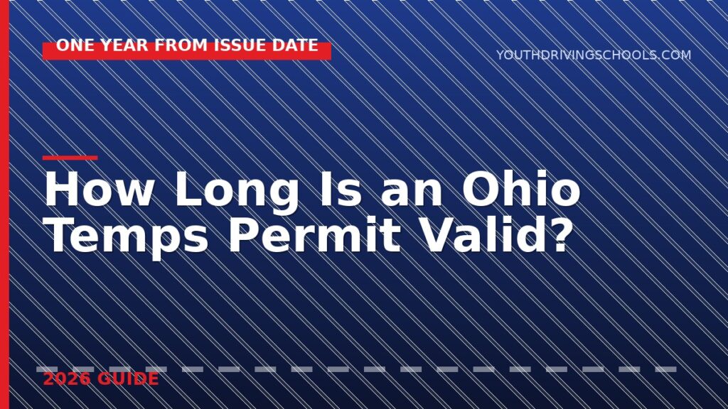 How Long Is an Ohio Temps Permit Valid?