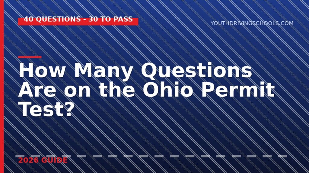 How Many Questions Are on the Ohio Permit Test? How Many Questions Are on the Ohio Permit Test?